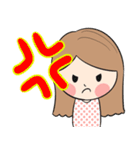 かわいいリナちゃん（個別スタンプ：36）