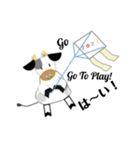 2021ちょっと変わった 丑（個別スタンプ：3）