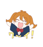 みおりなと猫（個別スタンプ：4）