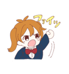 みおりなと猫（個別スタンプ：7）