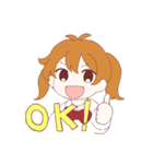 みおりなと猫（個別スタンプ：13）