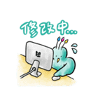 クジャク マイカラーのプリントライフ（個別スタンプ：19）