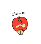 生足リンゴちゃん（個別スタンプ：3）