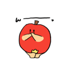 生足リンゴちゃん（個別スタンプ：34）