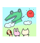 動物さんたち大集合だ（個別スタンプ：20）