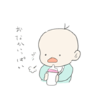 自由に生きる赤ちゃん（個別スタンプ：5）
