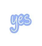 カラフル手書きの英語の挨拶と言葉と英単語（個別スタンプ：18）