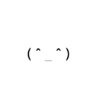 ドデカ顔文字1（個別スタンプ：11）