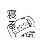 ぷか子 スタンプ 01（個別スタンプ：1）