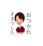 エステティシャンのお姉さん（個別スタンプ：5）