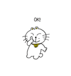 ぽぽねこ【心温かねこ】（個別スタンプ：1）