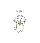 ぽぽねこ【心温かねこ】（個別スタンプ：2）