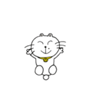 ぽぽねこ【心温かねこ】（個別スタンプ：3）