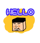 たけし 英語バージョン（個別スタンプ：1）