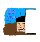 たけし 英語バージョン（個別スタンプ：24）