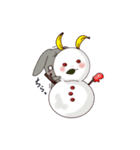 白兎と灰兎の日常（個別スタンプ：3）