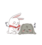 白兎と灰兎の日常（個別スタンプ：8）