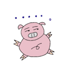 ピンクぶたの日常（個別スタンプ：33）