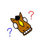 馬のゴンザくん2（個別スタンプ：1）