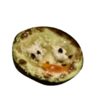 輪切りに顔（個別スタンプ：8）