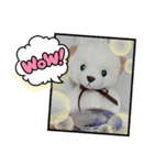 シロクマのぬいぐるみ（個別スタンプ：5）