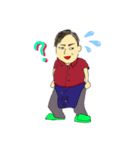 さわきと愉快な仲間たち（個別スタンプ：1）