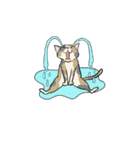 君の周りの犬と猫（個別スタンプ：15）