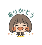 困り眉のおんなのこ（個別スタンプ：7）