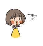 困り眉のおんなのこ（個別スタンプ：12）