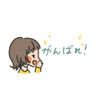 困り眉のおんなのこ（個別スタンプ：13）