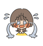 困り眉のおんなのこ（個別スタンプ：14）