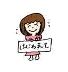 encourage京女支部（個別スタンプ：25）