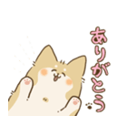 ありがとうを伝える柴犬（個別スタンプ：1）