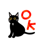 黒猫ピッピのスタンプ（個別スタンプ：1）