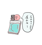 ずっと布団とお友達。（個別スタンプ：3）