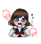 使いやすい女の子達（個別スタンプ：4）