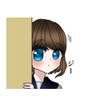使いやすい女の子達（個別スタンプ：6）