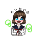 使いやすい女の子達（個別スタンプ：12）
