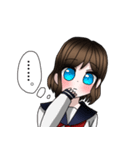使いやすい女の子達（個別スタンプ：13）