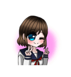 使いやすい女の子達（個別スタンプ：16）