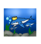 クジラさん！（個別スタンプ：1）