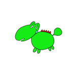 謎の怪獣（個別スタンプ：1）