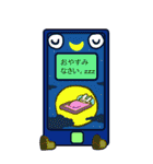 カラフル電話くん（個別スタンプ：4）