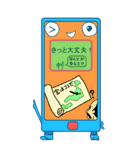カラフル電話くん（個別スタンプ：9）