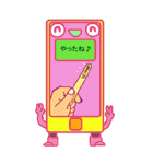 カラフル電話くん（個別スタンプ：18）