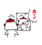 【ほのぼの漫画】ナベちゃんとクラゲちゃん（個別スタンプ：27）