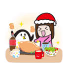 ウェンディとカレン - クリスマス（個別スタンプ：20）