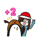 ウェンディとカレン - クリスマス（個別スタンプ：27）