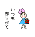 お花の妖精パナちゃん（個別スタンプ：3）