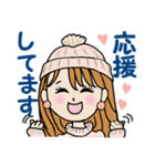 大人可愛い★お姉さんの冬（日常会話）（個別スタンプ：16）